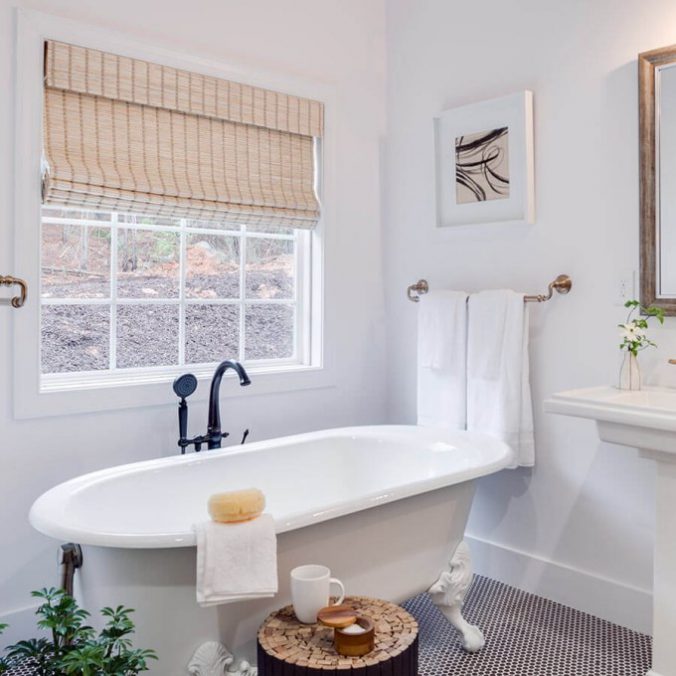 6 Interior Design Tips for Your Bathroom Windows - Behind the Blinds