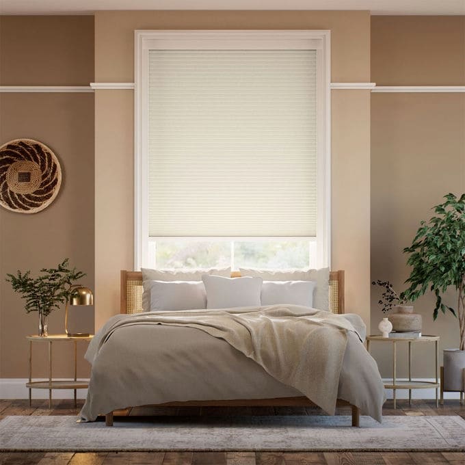 total blackout honeycomb shades